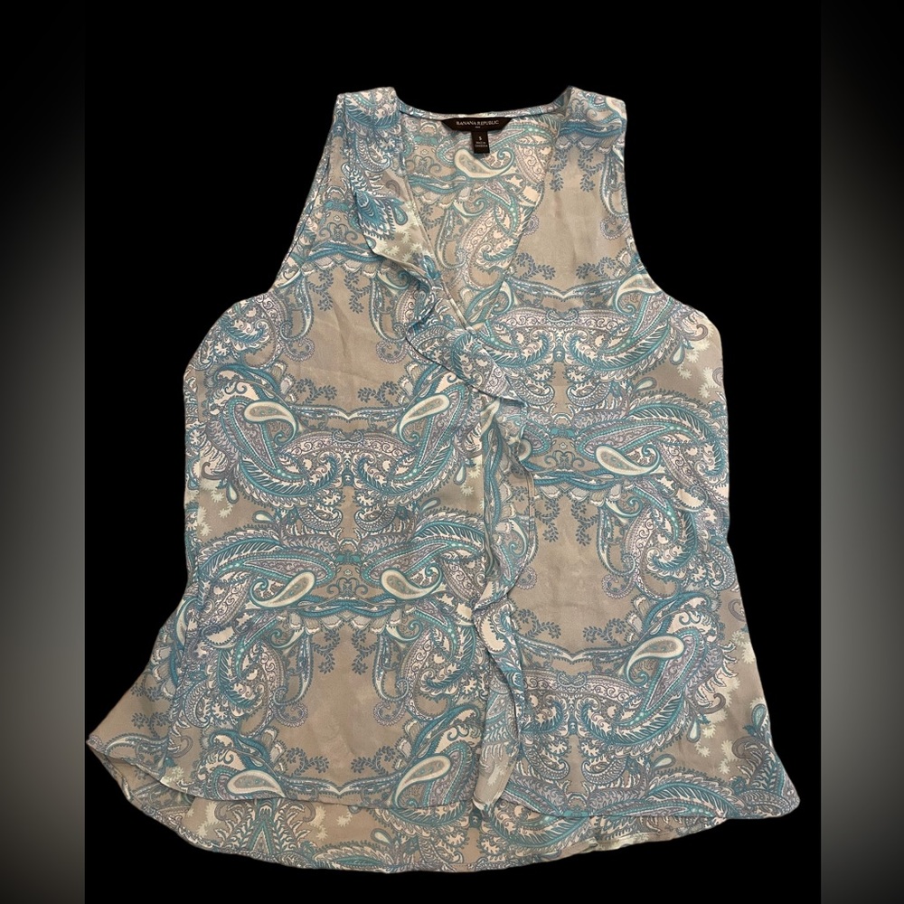 Banana Republic Paisley Tank Top